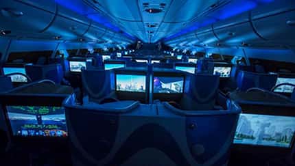 A380-Sonderflug für Filmpremiere über Los Angeles