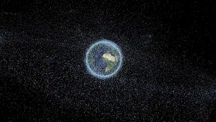 Weltraumradar für die Ortung von Trümmern im All