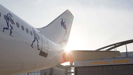Lufthansa Technik übergibt Zero-G Flugzeug zurück an Novespace