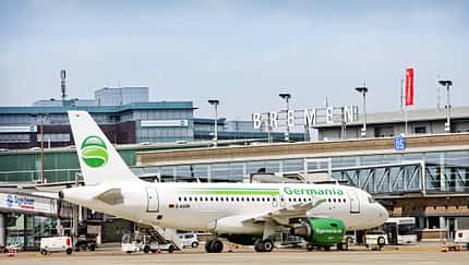 Germania stationiert viertes Flugzeug an der Weser