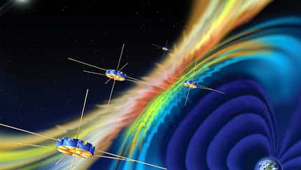 NASA startet vier MMS-Satelliten