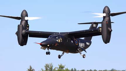AW609 mit besseren Leistungen