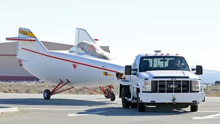 M2-F1 jetzt im Air Force Flight Test Museum
