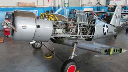 BT-13B Valiant in Itzehoe „gelandet“