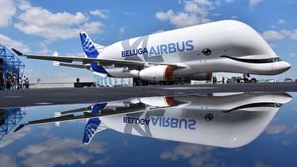 Beluga XL lässt die Triebwerke an