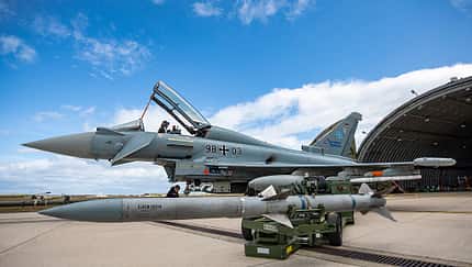 Eurofighter verschiessen AMRAAM