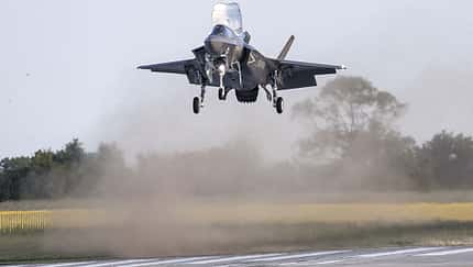 Erste F-35B der RAF in Marham