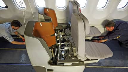 Lufthansa Technik bietet Kabinenleasing an