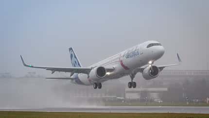UPDATE: Erfolgreicher Erstflug der A321LR in Hamburg