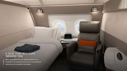 SIA stellt ihre neue A380-Kabine vor