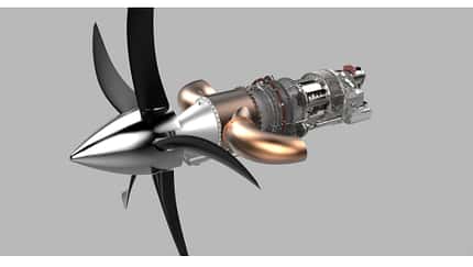 Advanced Turboprop vor dem Erstlauf