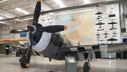 Open Cockpit der P-47