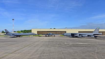 US-Bomber gemeinsam in Europa
