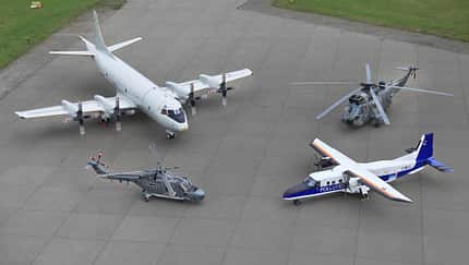 Die Flugzeugflotte der Marine