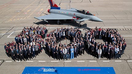 500. Eurofighter ausgeliefert