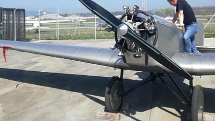 Klemm 25 als Gastflugzeug im Dornier Museum