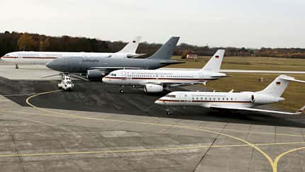 Flugbereitschaft – Die Flugzeuge