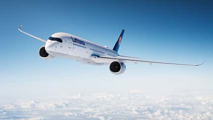 Die erste Lufthansa-A350 fliegt sich warm