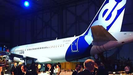Airbus zeigt erste A319neo