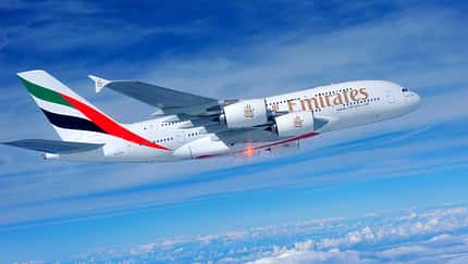 Emirates fliegt mit A380 nach São Paulo