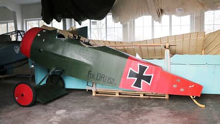 Fokker Dreidecker eingetroffen