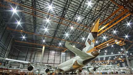 Etihad und Airbus bauen A380-Wartungszentrum auf