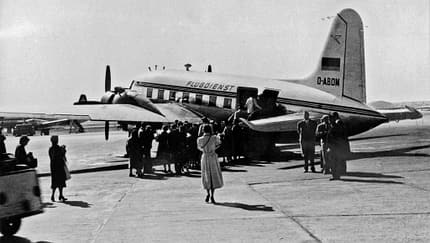 Fliegen im Jahr 1956