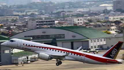 Die zweite MRJ fliegt