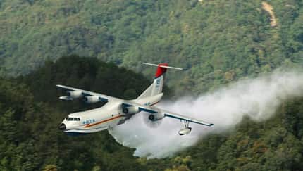 China montiert erste AVIC AG600