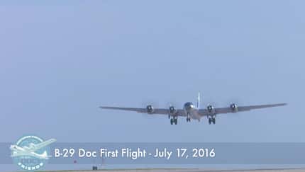 Erstflug der zweiten Superfortress ist geglückt