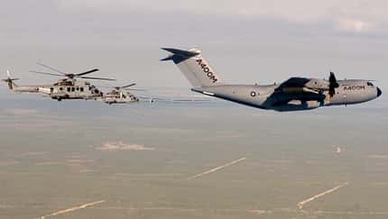 Airbus testet neues Luftbetankungssystem für A400M