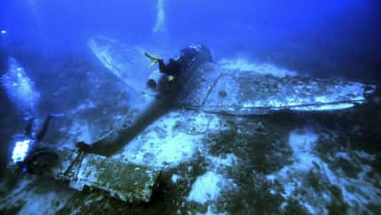 Stuka ruht in der Adria