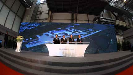Erster Spatenstich für A330-Ausstattungszentrum in Tianjin