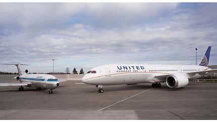 Erste Boeing 727 vor letztem Flug