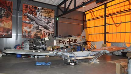 Focke-Wulf 190 im Hangar II