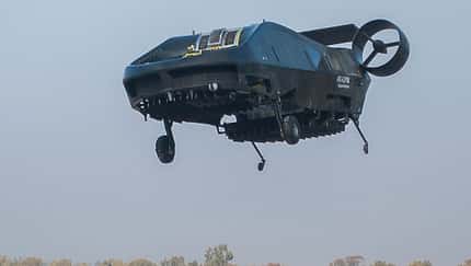 AirMule macht ersten freien Flug