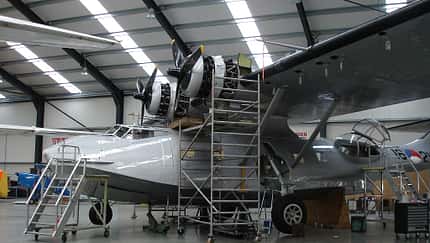 Winterwartung bei der PH-PBY