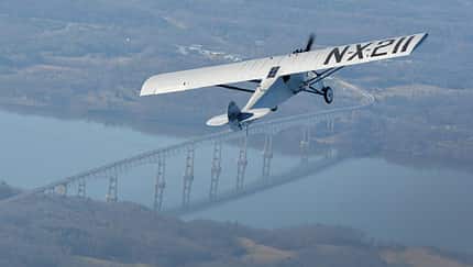 Spirit of St. Louis-Nachbau fliegt