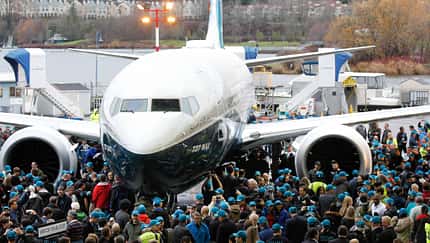 Roll-out der ersten Boeing 737 MAX