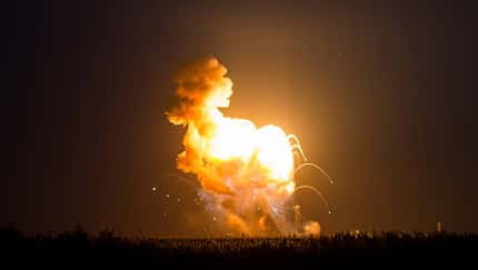 NASA sieht andere Ursachen als Orbital ATK