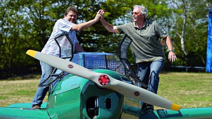 Bücker Bestmann: gelungener Wiederaufbau