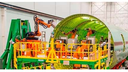 Boeing stellt 777-Rumpfmontage auf Roboter um