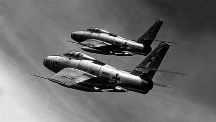 Republic F-84F Thunderstreak bei der Luftwaffe
