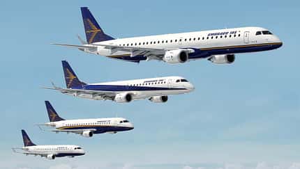Embraer erwartet 1540 neue Regionaljets