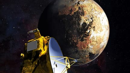 Scharfe Bilder von Pluto