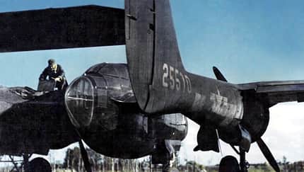 Northrop P-61 Black Widow über Europa