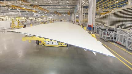 Airbus A350-1000: Erster Flügel ist im Bau