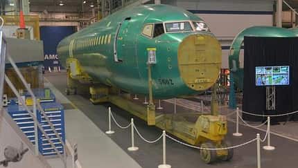 Spirit komplettiert ersten 737 MAX-Rumpf