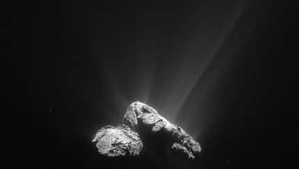 Rosetta ist ein Jahr am Kometen