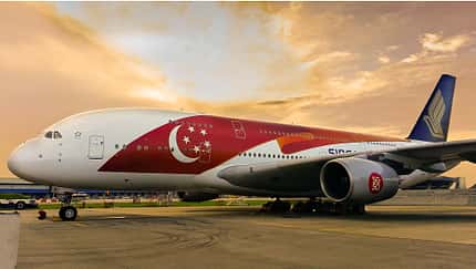 Singapore Airlines stellt A380 mit Sonderlackierung vor